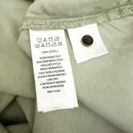 C&C California | Lyocell Collared Shirt Dress Olive Green Sleeveless | Small Photo 7