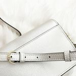 Karl Lagerfeld Corinne Flap Gold Silver Metallic Crossbody Bag Photo 2