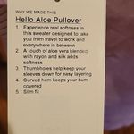 Lululemon  athletica Lavender Long Sleeve Top Photo 1