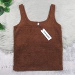 Steve Madden Cozy Chenille Knit Scoop-Neck Tank Top Women’s Size Large NEW Photo 2