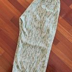 Shore Green Cactus Pants Wide Leg Crop Capri Cottage Western Resortwear Vacation Photo 5