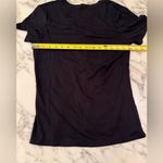 Quince NWOT Women's Black Cotton-Modal V-Neck Tee Short Sleeve T-Shirt Sz S Photo 7