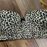 NWOT STRAPLESS Black and Leopard Print Bra Size undefined Photo 0