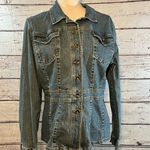 Liz Claiborne AXCESS (by ) Jean Jacket Stretch Button Front-XL Photo 0