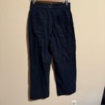 Madewell NWT The Emmett Wide-Leg Pant Patch Pocket Edition Classic Navy- Size 25 Photo 5