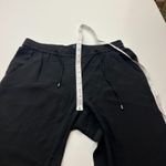 Eileen Fisher 100% Silk Crepe Pull-on Drawstring Pant Womens Size Small Black Photo 6