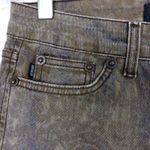 Just Cavalli  Jeans Y2K Women 29 Brown Baroque Paisley Print Stretch Skinny Italy Photo 4