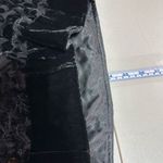 Vintage‎ Harvest Velvet Women's Crushed Velvet Button Front Blazer Black Small Photo 5