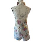 House Of Harlow 1960 Linen Blend Floral Romper Size 6 Photo 1