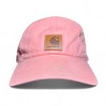 Carhartt Women's Pink Adjustable Baseball Cap with leather logo patch Hat Photo 0