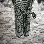 Nautica EUC Green\ Navy Blue \ White Dress Size Medium Photo 2