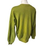 Daydreamer  Johnny Cash Sunday Morning Oversized Crew in Olive Green, Sz S Photo 6