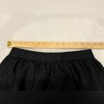 ZARA Black Ruched Bubble Mini Skirt Cocktail Photo 4