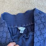 American Eagle  blue boho crochet flow shorts Photo 1