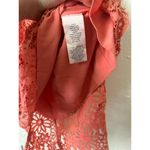 Nanette Lepore Cotton Blend Off The Shoulder Lace Midi Dress 6 NWT Photo 5