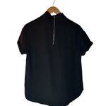 ZARA  Black Short Sleeve Top with Studs Photo 1