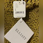 Elliatt  Cottagecore Edgy Print Long Sleeve Dress‎ NWT Photo 3