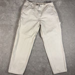 Levi's womens boy jeans cream 29 premium denim carpenter ** Photo 0