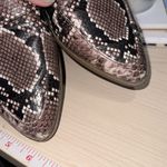 Charles David  mules slip on size 7 faux snake‎ print pointed toe Photo 1