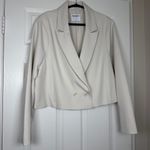 Old Navy  Women's Off-White Blazer Photo 3
