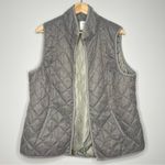 Old Navy Textured Quilted Grey Vest (X-Large) Photo 0