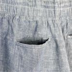 Athleta Women's Blue 100% Linen Cabo Jogger Pants Size 8 Athleisure Tapered Photo 7