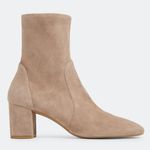 Stuart Weitzman Yuliana 60 Camel Suede Sock Ankle Boot Size 6 Photo 0