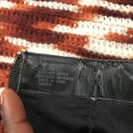 st. john's bay Y2K Black Gothic Grunge Cyber Punk genuine leather ankle boots square toe braided chain detail block kitten heels #whimsygoth Photo 7