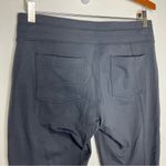 Athleta metro slouch pants wide leg dark gray size small athletic athleisure Photo 6