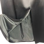 Collage London High Waist Maxi Skirt Black Satin with Slit Size undefined Photo 3