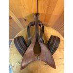 Bernardo  Sandals Pumps Brown Leather Round Toe Size 9M Photo 5