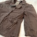 Tally Weijl  “My Totally Sexy Jacket” Brown Utility Blazer L Photo 13