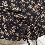 Zenobia  Black Floral Blouse Photo 3
