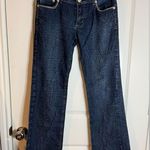 Elite Jeans Women's Denim Junior Size 5/6 Midi Stretch Medium Wash Y2K Wrinkled Photo 2