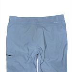 Eddie Bauer  Rainier Tech Capri Pants Sz 14 Blue Gray Hiking Outdoor UPF Stretch Photo 5