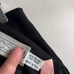 Vintage 80’s 90’s black linen blend pencil skirt classic chic career Photo 5