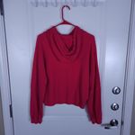 Outdoor Voices  Women's Hoodie Full Zip Pink Size M Photo 5