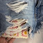 Aeropostale ‎ Blue Distressed Jean Shorts Casual Photo 1