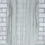 Lafayette 148 New York Lyocell Silk Blend Open Front Long Gray Cardigan Size XL Photo 0