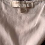 Thirty Thirty La Romantic Top Ivory Suede Black Trim Cottagecore Croquette XS White Photo 3