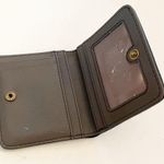 Fossil  Navy Blue Pebble Stone Leather  ID/Wallet Full Zip Card Holder Photo 1