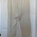 Anaak Collection Imane Cream Linen Pants Photo 3