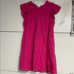The Impeccable Pig  PINK EYELET MINI DRESS COTTON MEDIUM Photo 4