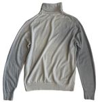 Uniqlo Sweater Women's Gray Tie Dye 100% Wool Lightweight Turtleneck Medium Photo 1