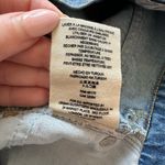 Free People We the Free () medium wash distressed denim mini skirt size 27 Photo 5