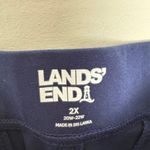 Lands' End  Women’s 2X Navy Blue Pull on Pants Photo 1