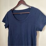 Old Navy Tee Shirt Navy Blue Everywear Short Sleeve Crewneck Neutral Casual Photo 1