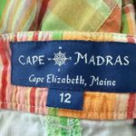 Cape Madras Bermuda Shorts Womens 12 Madras Plaid Patchwork Preppy Golf Casual Pink Photo 4
