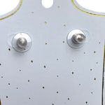 Eye Candy Los Angeles | NWT Poodle Dog CZ Stud Earrings Photo 5