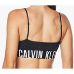 Calvin Klein Brand New  Women's Size Medium Black Wire Free Unlined Bralette Photo 1